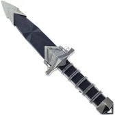 Adaga Dark com bainha, adaga medieval para coleção, cosplay H13