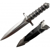 Adaga Dark com bainha, adaga medieval para coleção, cosplay H13