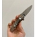 Canivete Inox Bronze Polido c/ clip resistente  DJ184