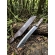 Facão Machete Full Tang Sobrevivência + Bainha Couro 1891