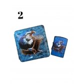 Acendedor Plasma Eletrico + Porta Cigarro 0813