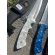 Faca Luxo Full Tang Chef Churrasco Top Cabo Resina - MARROM