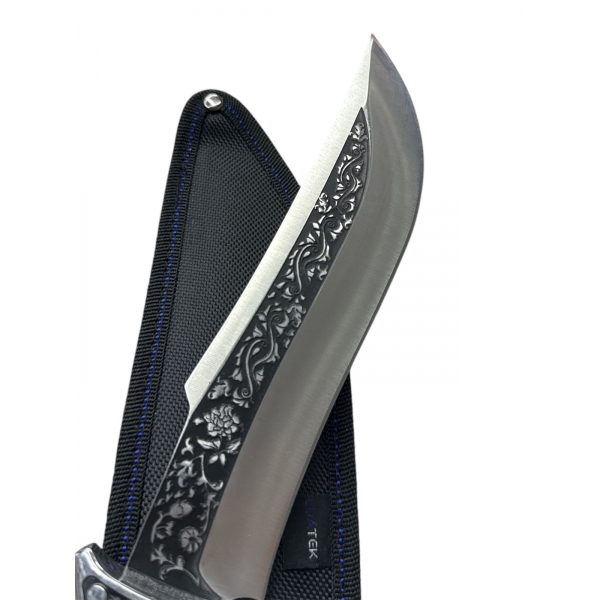 faca luxo churrasco lamiana desenhada SLK-A808