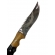 Faca Luxo Lobo Com Serra CYL-76