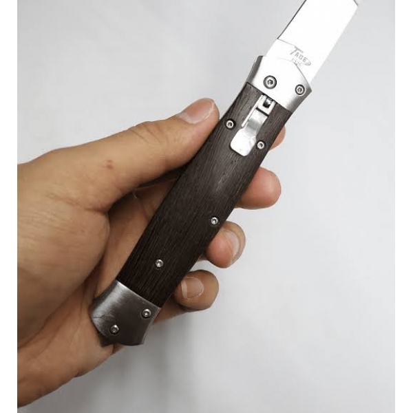 Canivete Automático Stiletto Italiano Mafia Saque Rapido F125