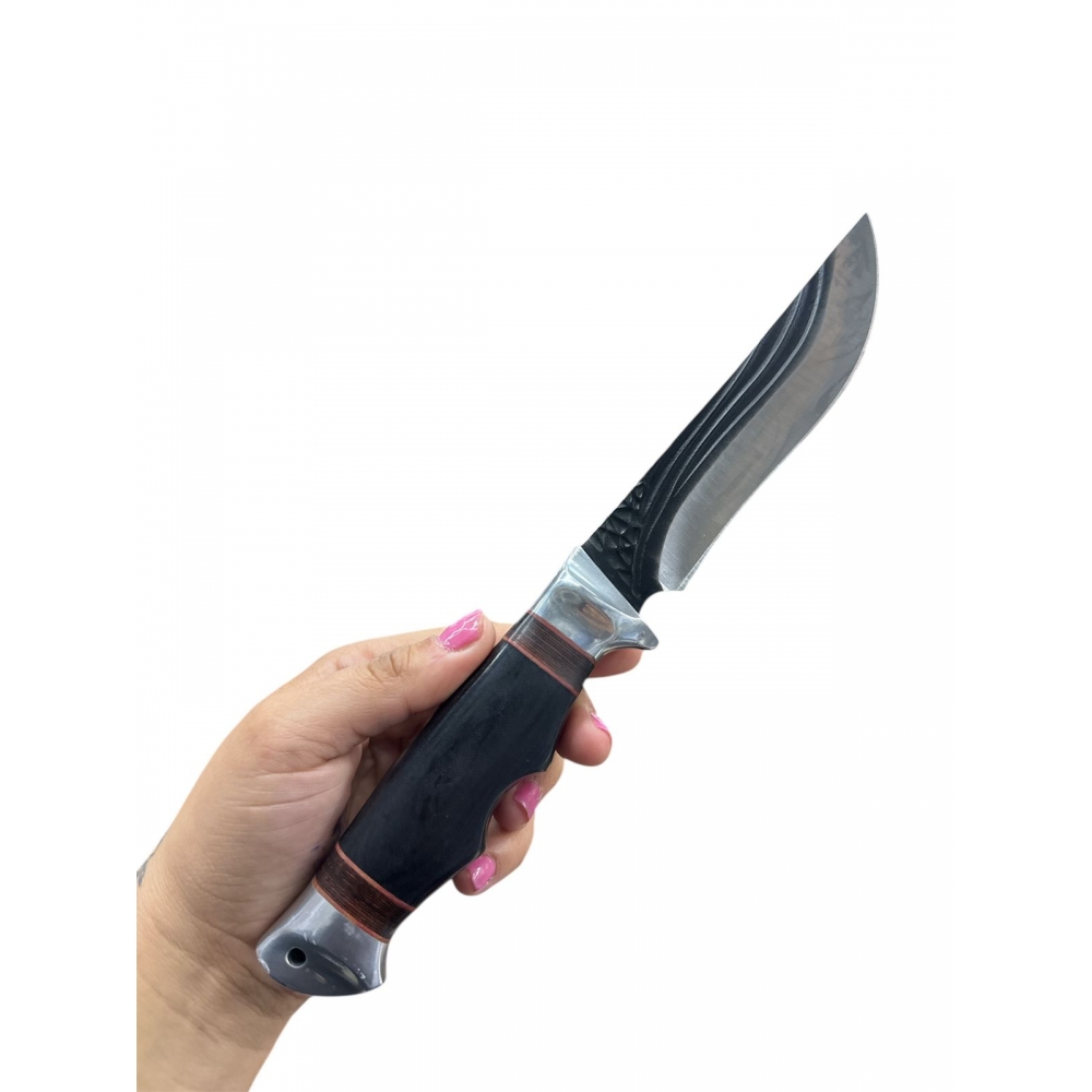Faca media luxo lamina black DJ 159