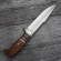 Faca Luxo Churrasco Pesca Lamina desenhada SA73 - TB- 0943 CY62