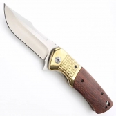 Canivete Gold Semi Automatico Tatico Pesca Camping 1305