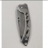 Mini Canivete cromado pegada pequena C/ Clip De Bolso  HZ- 1149