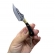 MINI FACA PORTATIL CANIVETE CHAVEIRO LUXO 1677