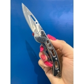 CANIVETE MANUAL INOX COM CLIP JB-003