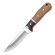 Mini faca SLK-D95 Cabo de Madeira LuaTek Portatil Canivete Camping Pesca Trilha