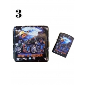 Acendedor Plasma Eletrico + Porta Cigarro 0813