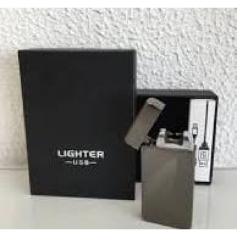 ACENDEDOR ELETRICO  DE PLASMA DUPLO RECARREGAVEL USB