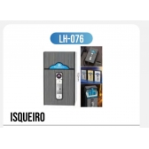 Carteira Porta Cigarro  Com Acendedor Isqueiro LH-076 - CINZA