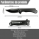 Canivete Inox Black Semi Automatico C Clip 999A