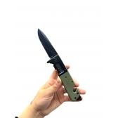 Canivete Top Black Green Com Corta Cinto DA323GN