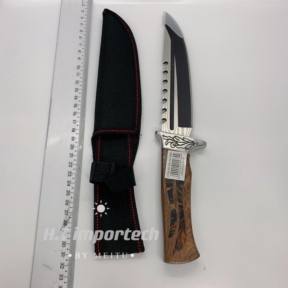 Faca Utilitaria Esportiva Caça Pesca Churrasco 0984