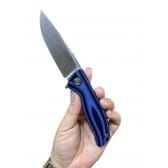 Canivete Esportivo Aço D2 Extrema qualidade CYL-40 - AZUL