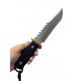 FACA TOP FULLTANG COM SERRA DJ 126