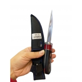 Faca Pequena 21 Cm Ultilitaria Pesca Camping Full Tang A38