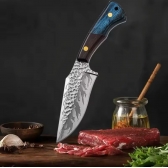 Faca de aço inoxidável forjada, Faca de cozinha multiuso, Corte De Carne 1718