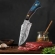 Faca de aço inoxidável forjada, Faca de cozinha multiuso, Corte De Carne 1718