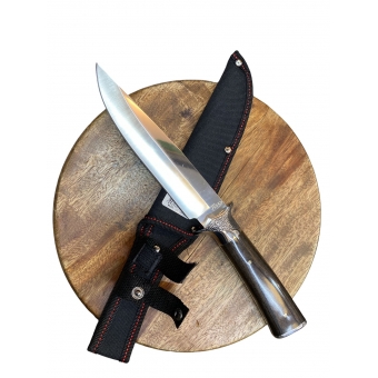Faca Churrasco Caça E Pesca Cab Em Madeira E Metal Cod: G42