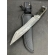 Faca Luxo Churrasco Lamina Desenhada Com Serra Cy67