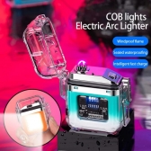 Isqueiro Acendedor Eletrico De Plasma + Led - 1905