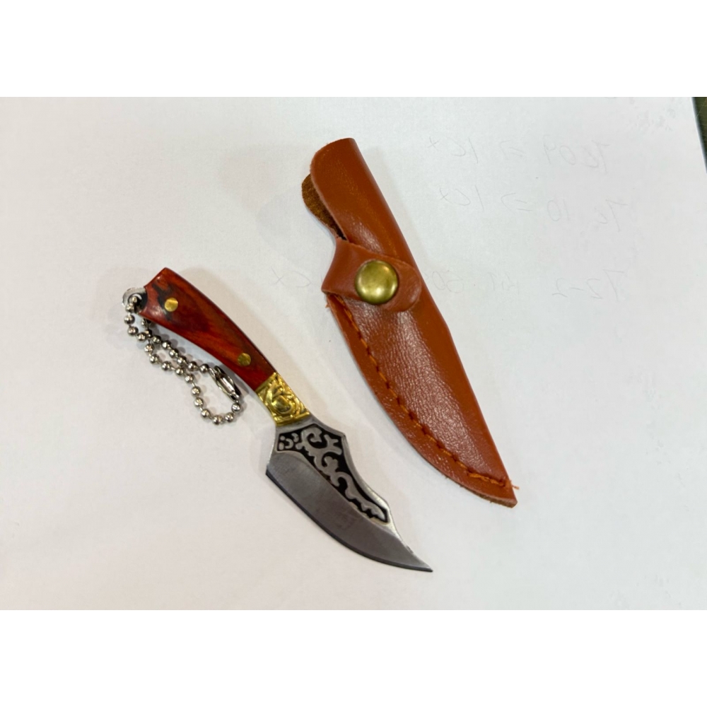 MINI FACA PORTATIL CANIVETE CHAVEIRO LUXO 1677