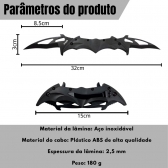 Canivete Duplo Morcego  32cm em Aço 50045