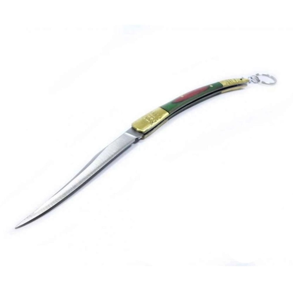 Mini Canivete chaveiro Inox Bolso Dobravel Faca Ninja 20cm 8001