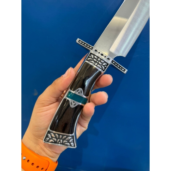Faca Luxo Churrasco Com Detalhe resina 1905
