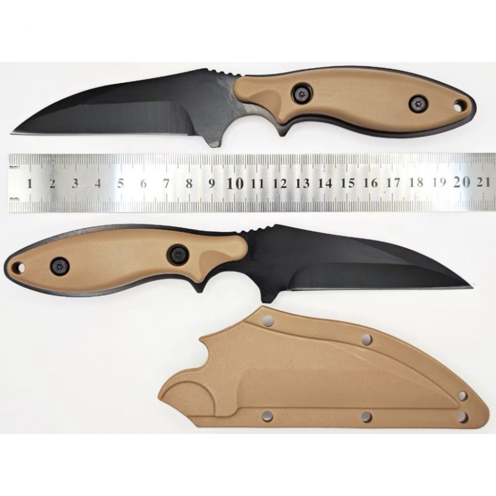 Faca Hunter Outdoor Full Tang Com Bainha SK-8 - BEGE