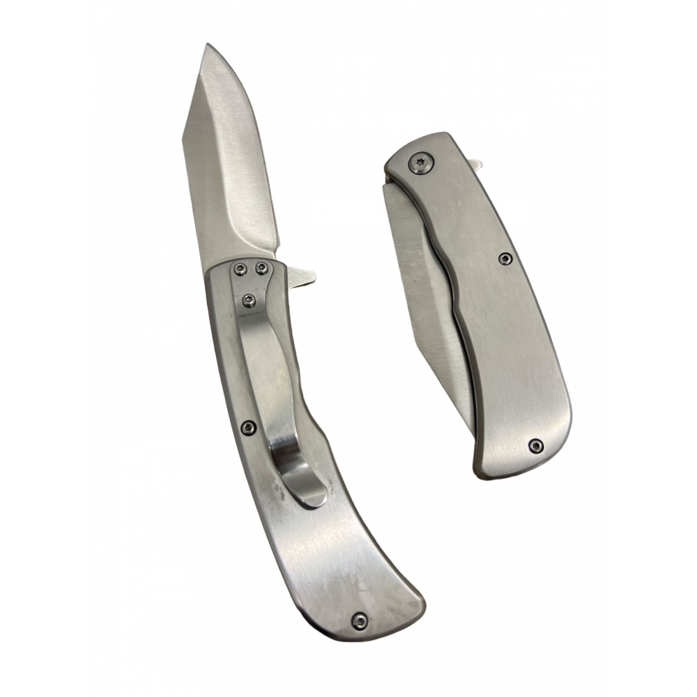 CANIVETE INOX SEMI AUTOMATICO COM CLIP X003