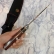Faca De Caça Churrasco Full Tang Modelo Luxo C/ Bainha Nylon   1168