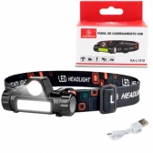 Lanterna de Cabeça LED Carregamento USB KAPBOM - KA-L1518