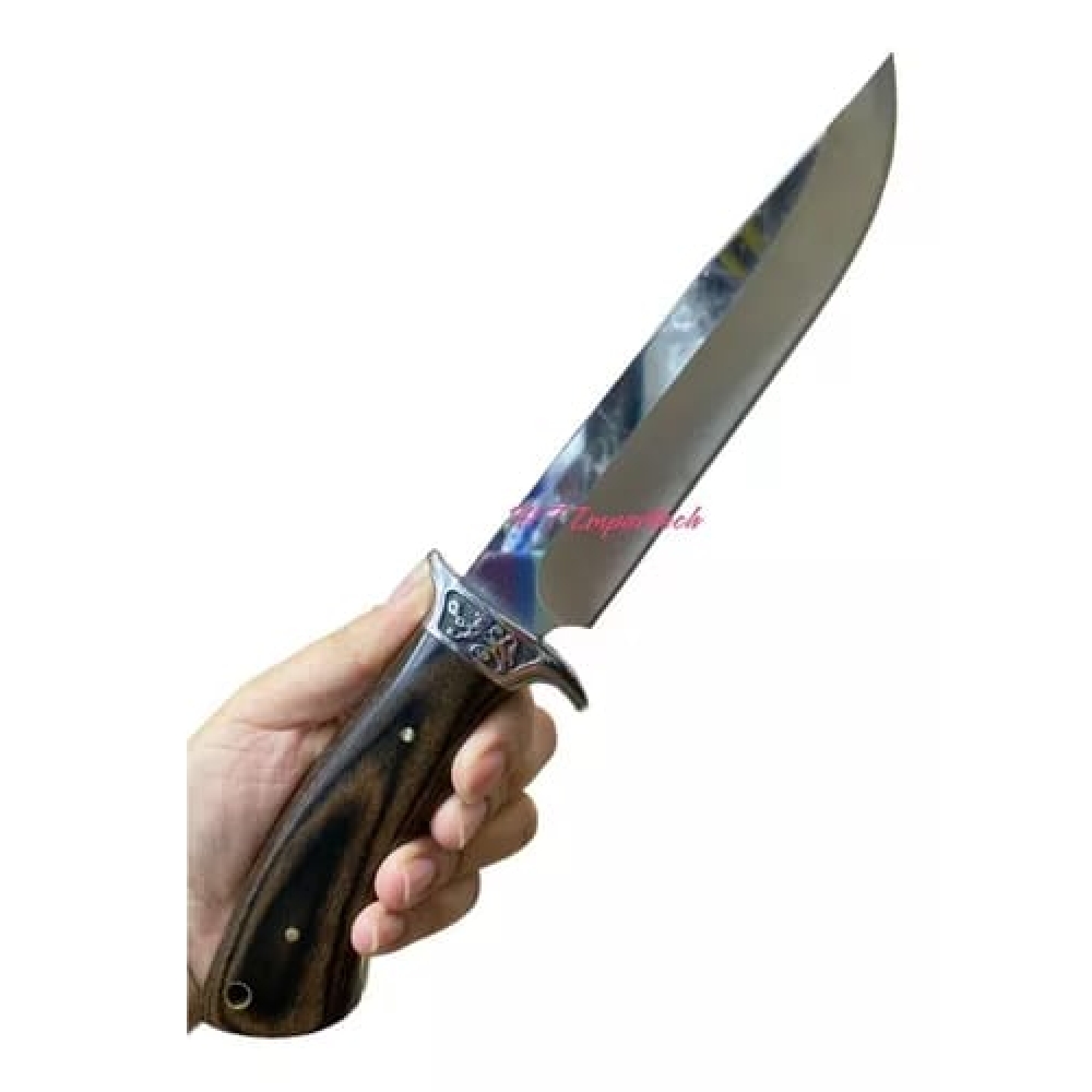 Faca De Caça Churrasco Full Tang Modelo Luxo 0998
