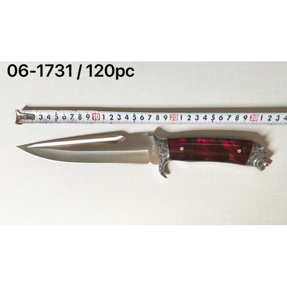 FACA LUXO RESINA LOBO 1731