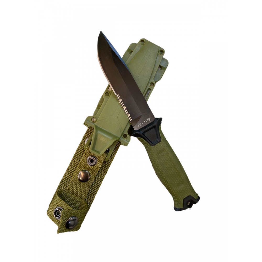 Faca Strongarm Coyote Lifetime Warranty - HZ-1179 Verde