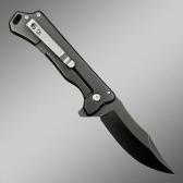 Canivete Inox Black Semi Automatico C Clip 999A