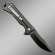 Canivete Inox Black Semi Automatico C Clip 999A