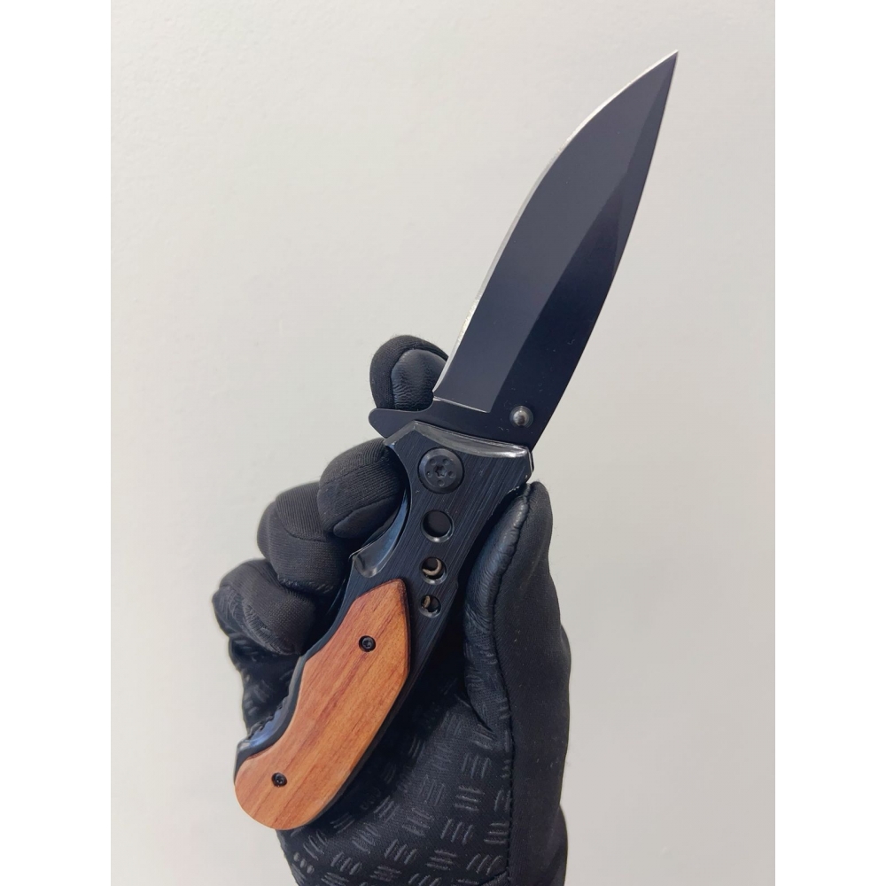 Canivete Semi Automatico Esportivo 1620 - PRETO