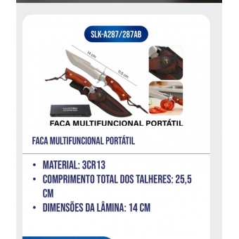 Faca Luxo Full Tang LK A287