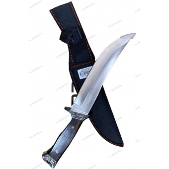 Faca  Caça Camping Pesca churrasco C/ Bainha 0666 ( 9010 )