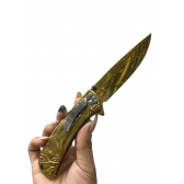 Canivete luxo Fish  horse  gold 1860
