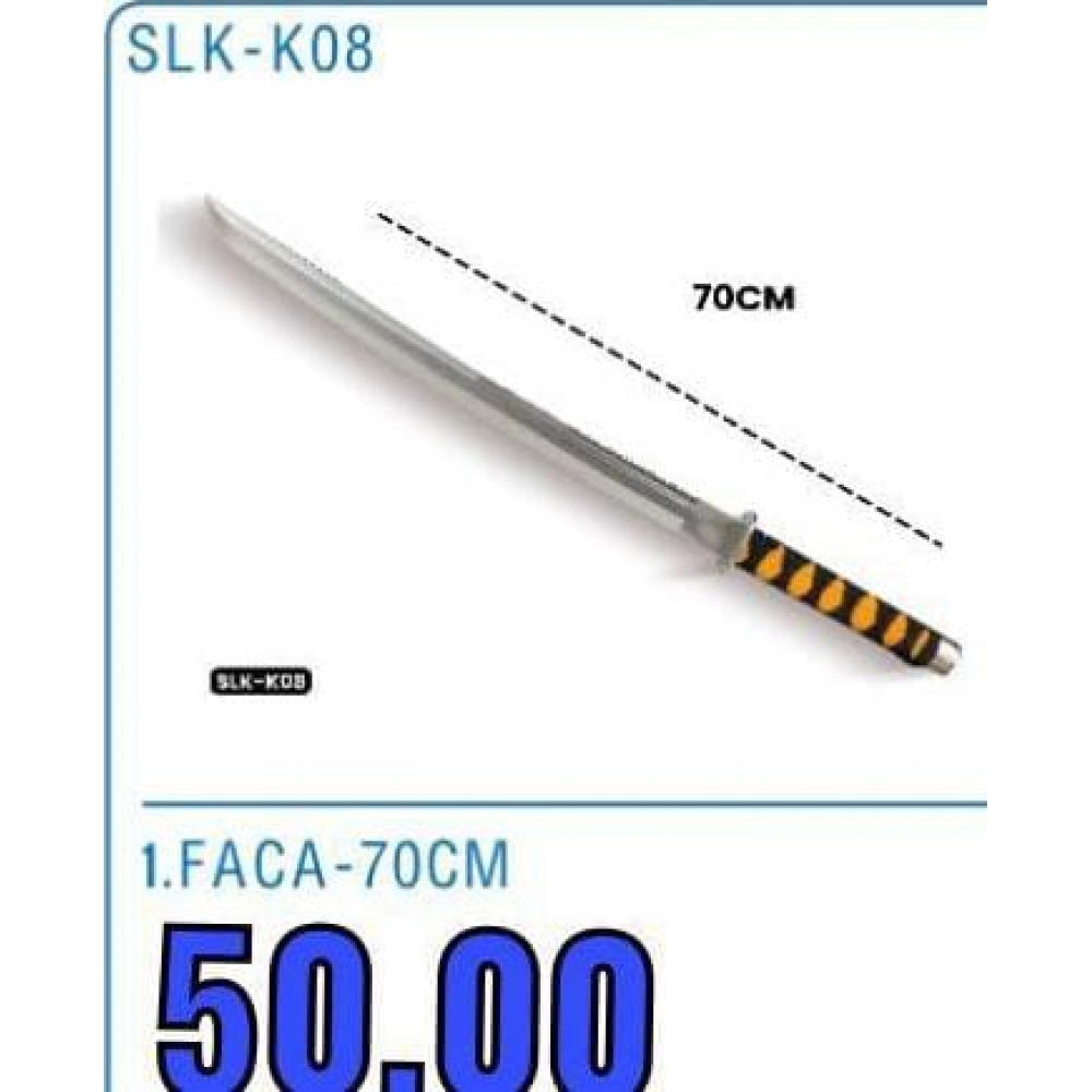 Faca Tipo Katana Espada Luxo SLK-K08 70 cm