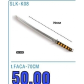Faca Tipo Katana Espada Luxo SLK-K08 70 cm