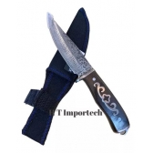 Mini Faca 21 cm  Lamina Texturizada A39